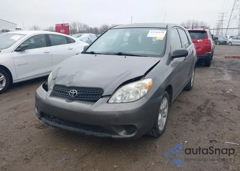 2006 Toyota Matrix z USA, uszkodzony, nr VIN 2T1KR32E06C609922